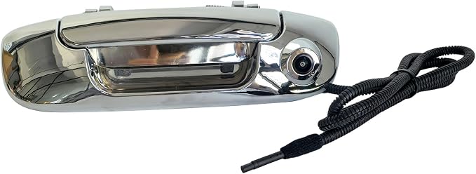 Tailgate Handle with Backup Camera Compatible with 2002-2008 Dodge Ram 1500 2500 3500 Tailgate Door Rear View Reverse Back Up Camera