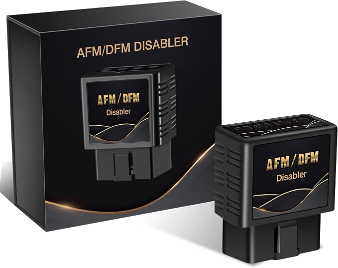 AFM/DFM Disabler Active Fuel Management Delete Module Compatible with V6 & V8 GM Motors Gold