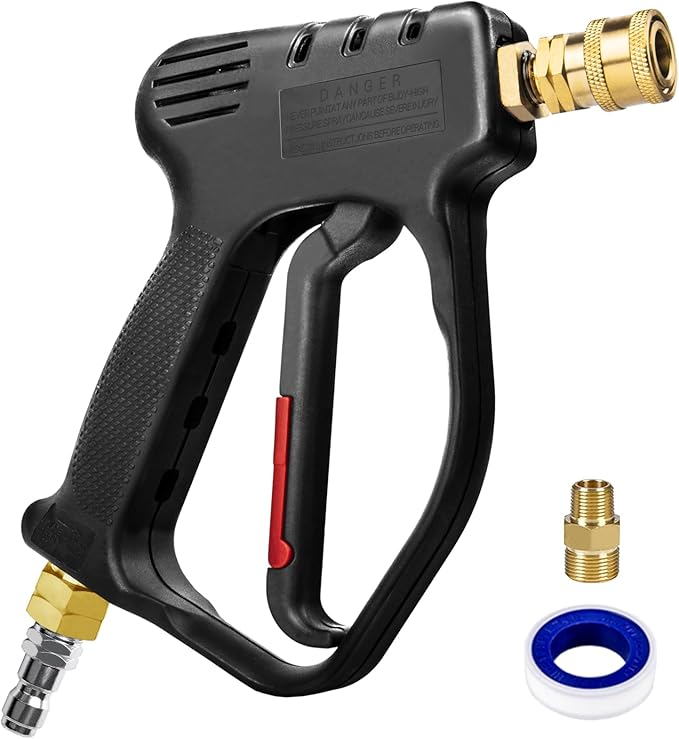 MEKOH 1 Liter Adjustable Foam Cannon & Pressure Washer 4000 PSI, 10.5 GPM Spray Gun