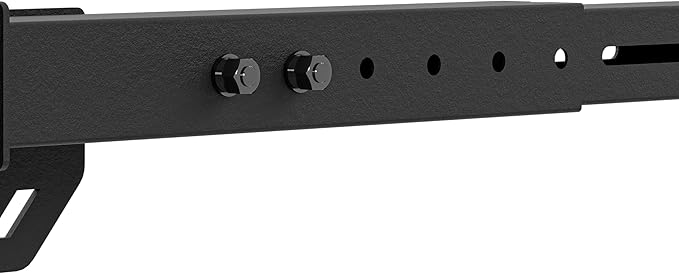 YZONA Adjustable Ladder Bed Racks Compatible with Silverado/Sierra/Ram/Ford F-Series/Tacoma/Tundra/Titan/Frontier/Colorado/Canyon/JT/Ranger/Maverick, Universal Truck Cargo Rack