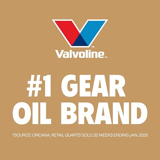 Valvoline FlexFill Extended Protection Full Synthetic 75W-90 Gear Oil 1 QT Pouch, Case of 4