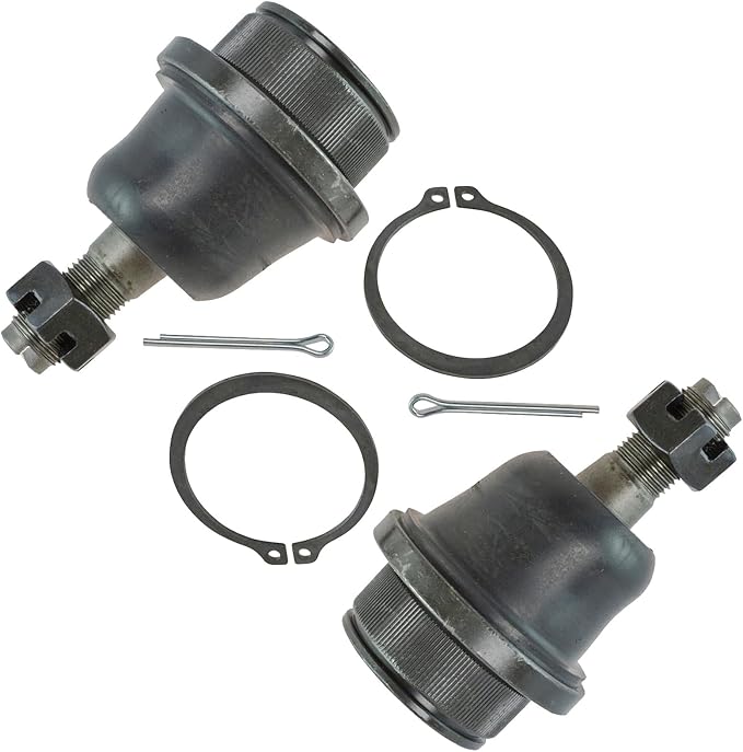 TRQ Front Lower Driver and Passenger Side Ball Joint Set Compatible with 2005-2023 Toyota Tacoma
