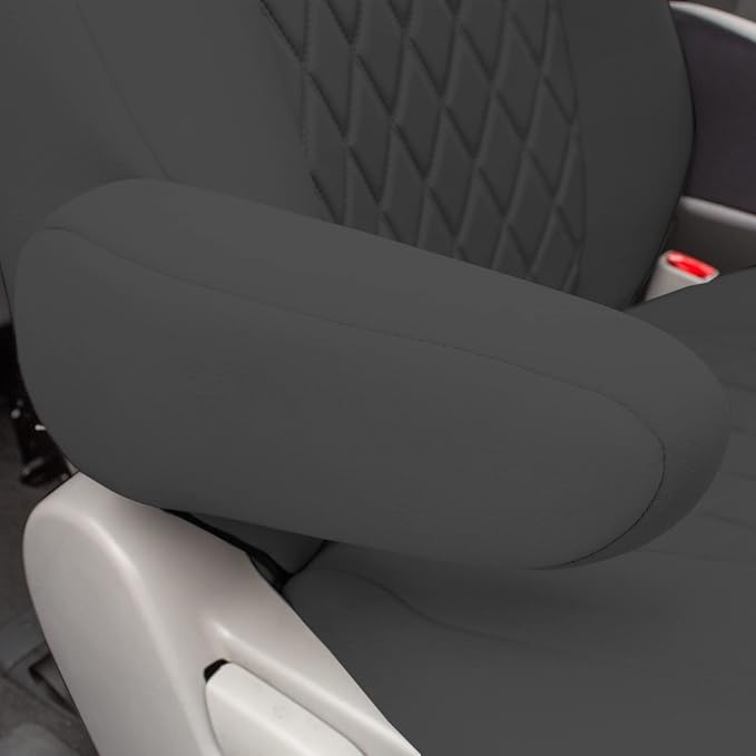 FH Group Custom Fit Car Seat Covers Specifically Made for 2011-2020 Toyota Sienna 7 Seater with Ultraflex Neoprene Water Resistant Automotive Seat Covers - Full Set Black
