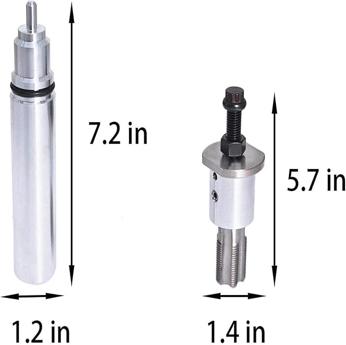 labwork E541-73TK Injector Sleeve Cup Removal and Install Tool Replacement for Ford E-Series F-Series Excursion 1994-2003 7.3L