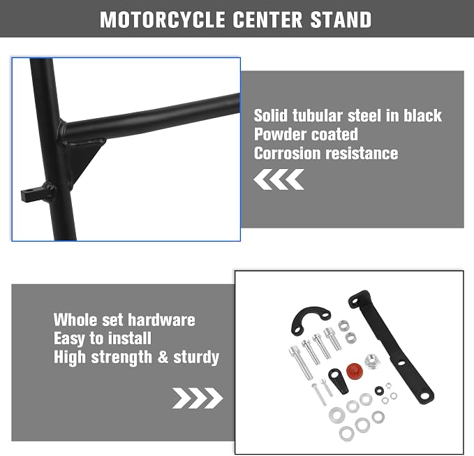 CHIFUN Motorcycle Center Stand Replacement for Ducati Desert X 2022 2023 2024 Center Kickstand Foot Support Rack Parking Accessories