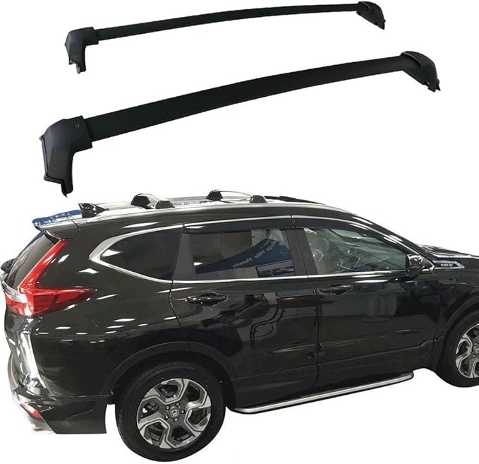 Roof Rack Cross Bars & Side Rail Kit for Honda CRV CR-V 2017-2022 – Durable Aluminum Alloy, Complete Set with 2 Cross Bars + 2 Side Rails, Secure Transport for Kayaks, Bikes, Cargo Carriers & Luggage
