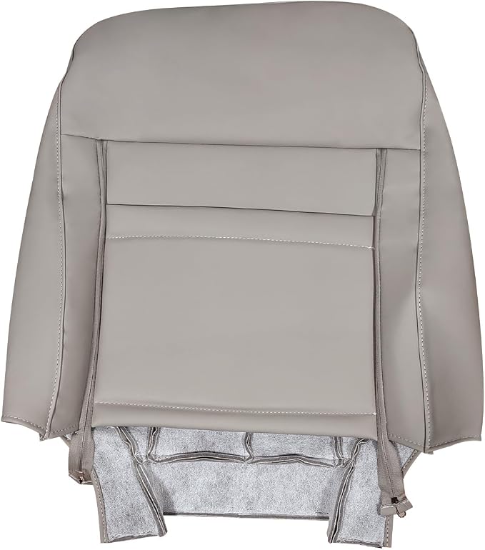 Passenger Side Bottom & Top Lean Back Seat Cover, Gray Seat Cover Fits for Ford Expedition 2007-2014