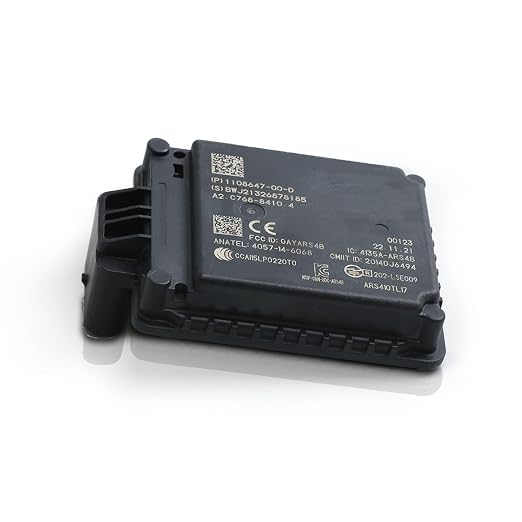1108647-00-D Car Front Radar Sensor Distance Control Module Acc 12V 7 Pin Compatible with Tesla Model 3 (5YJ3) 2017-2024 Model Y (5YJY) 2019-2024 Model S (5YJS) 2012-2024 1108647-00-B