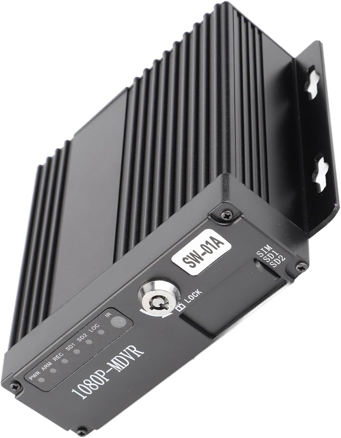 Car Video Recorder Mobile DVR DVR 4CH Car Mobile DVR Mini Car Mobile DVR 4CH Video Audio Recorder Input with Remote Controller