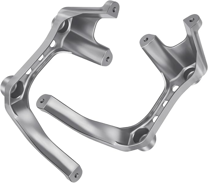 M MATI Front Left & Right Fender Brackets for Yamaha Raptor 350 YFM350 2004-2013 5YT-21514-00-00 5YT-21513-00-00