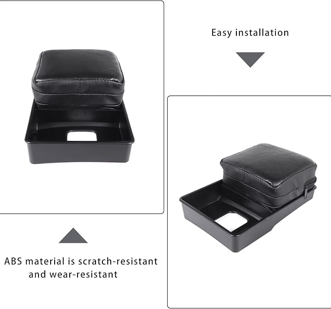 HAPPYHORSE Car Center Console Armrest Cushion Pad Storage box Compatible with Toyot@ GR86/Subaru BRZ 2022-2025, Center Console Armrest Organizer storage box Pillow Cushion Pad Accessories