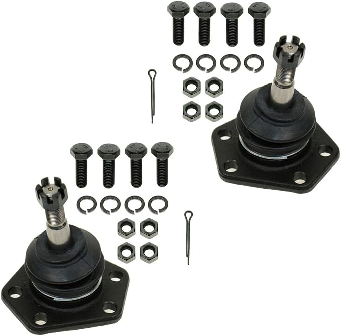TRQ Front Upper Ball Joint Set Compatible with 73-95 Chevrolet GMC