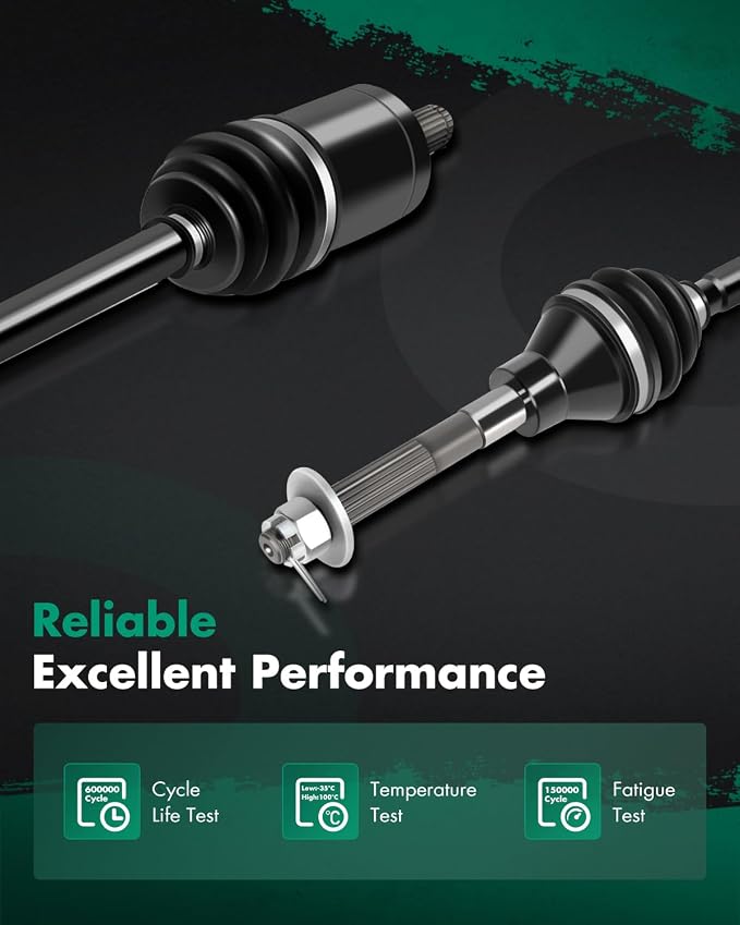 SCITOO front left or right cv axle assembly driver for 2014-2016 For Kubota RTV-X1100C,2014-2016 For Kubota RTV-X1120D,2014-2016 For Kubota RTV-X900 General Purpose Replace# K7591-15310