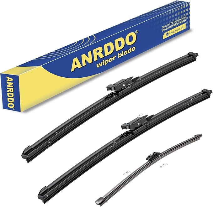 3 wipers Replacement for 2019 2018 2017 2016 2015 2014 2013 Ford Escape Original Equipment Windshield Wiper Blades 28"+28"+11" (Set of 3) Pinch Tab