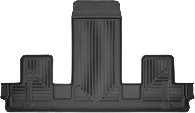 Husky Liners Weatherbeater Floor Mats | Fits 2018-2024 Buick Enclave & Chevrolet Traverse (2024 Limited Only) w/ 2nd Row Bucket Seats | 3rd Row, 1-pc Black - 14261