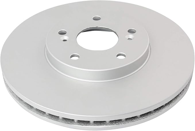 TRQ Front Brake Rotor Set G Coated Vented Compatible with 2001-2003 Acura CL 2001-2006 MDX 1999-2008 TL 2004-2014 TSX 2003-2012 Honda Accord 1999-2004 Odyssey 2003-2008 Pilot