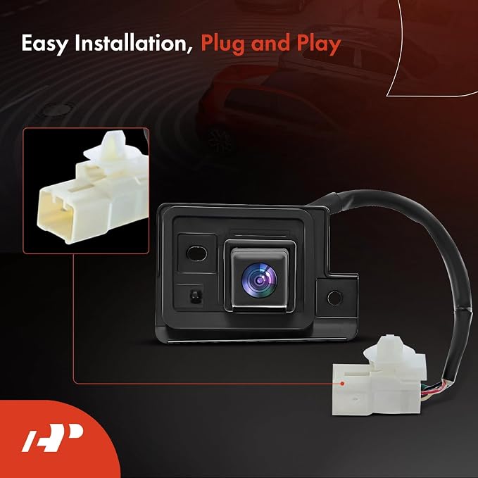A-Premium Rear View Backup Camera Compatible with Mitsubishi | Parking Camera for 2016-2022 Outlander