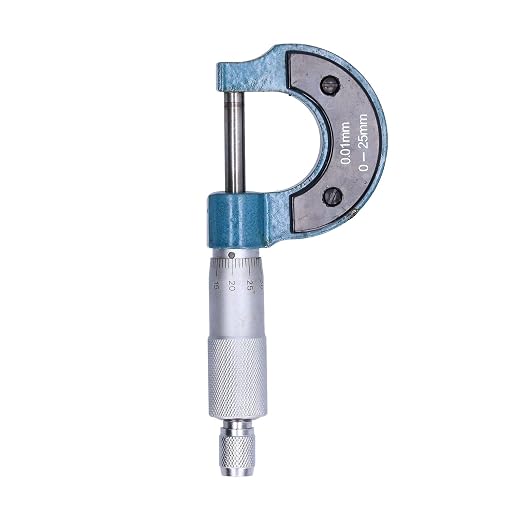 Micrometer 0-25mm Outside Micrometer Metric Thickness Gauge Measuring Tool