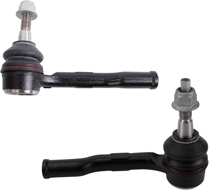 TRQ Outer Driver and Passenger Side Tie Rod Set 2 Piece Compatible with 2016-2019 Chevrolet Cruze, 2016-2019 Chevrolet Volt