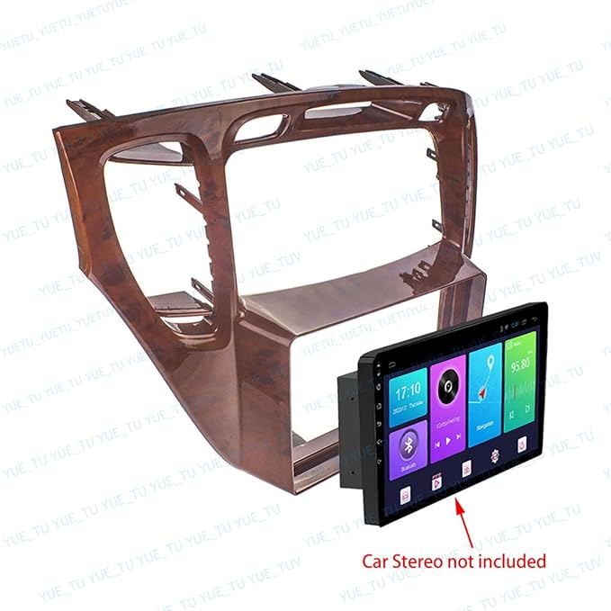9inch 2DIN Installation Dash Kit fits for Toyota Highlander 2001-2007 Aftermarket Android Car Radio Stereo Mounting Fascia Panel