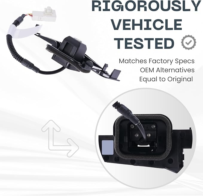 Backup Camera Replaces for 2006 2007 2008 2009 2010 Toyota Sienna OE Part # 8679045021 8679045020