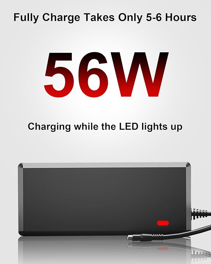 WUKUR 56W 14V Power Adapter for NOCO GB70 GB150 GB250 GB250+ GB500+ Lithium Jump Starters XGC4 XGC AC Power Supply Charger with 8.8FT Power Cord