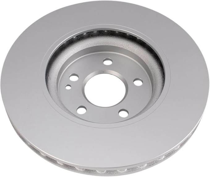 TRQ Front Brake Rotor Set G Coated Vented Compatible with 2017-2019 Infiniti QX30 2014-2019 Mercedes-Benz CLA250 2015-2020 GLA250