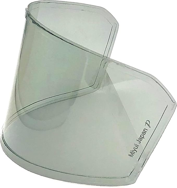 Shield Universal Motorcycle Helmet Shield Anti-Fog Film, Grey Polarized Visor Lens Insert Fog Resistant 3.83" x 10.04"