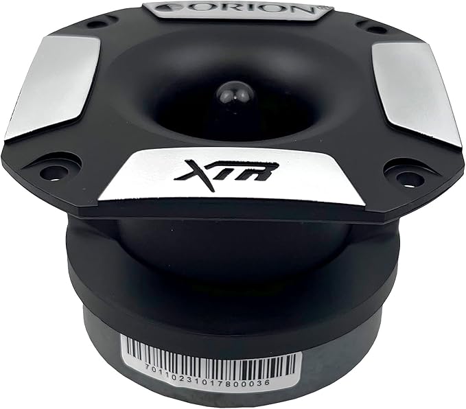 ORION XTR Series XTR350HP 3.4” Big Motor Super Tweeter | Aluminum Diaphragm, 1” Voice Coil, 125W RMS, 500W Max, Built-in Crossover - High Performance, Pro Car Audio Tweeter (Pair)