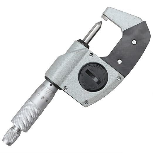 Crimp Height Digital Micrometer, Electronic Micrometer Measuring Tool, 0-1"/0-25mm, 0-1"/0.00005", Inch/Metric