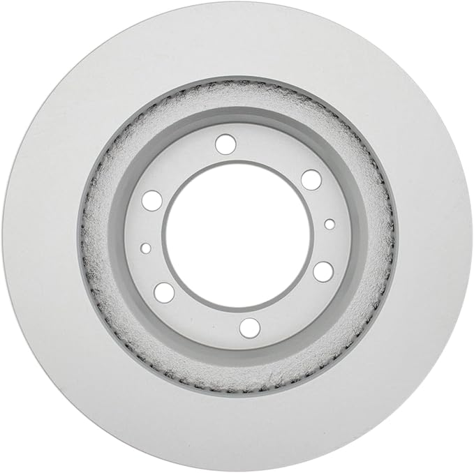 TRQ Front Brake Rotor Set G Coated Vented Compatible with 2003-2009 Toyota 4Runner 2007-2014 FJ Cruiser 2005-2023 Tacoma