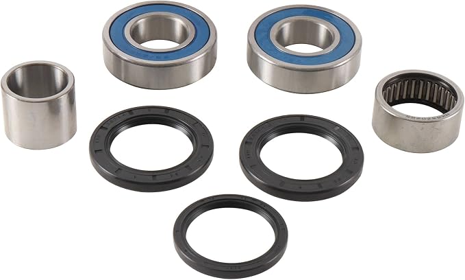 All Balls Racing 25-1789 Wheel Bearing Kit Rear Compatible With/Replacement For Yamaha YZF-R6 2017-2020