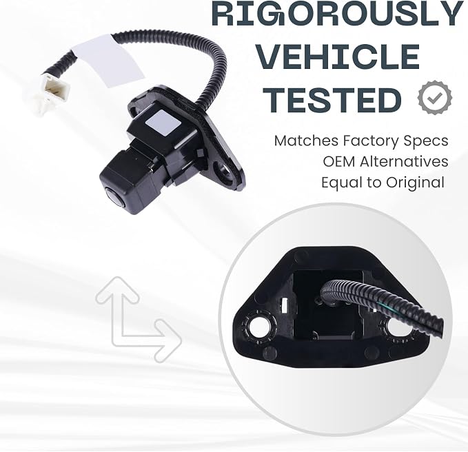 Backup Camera Replaces for 2007 2008 2009 Lexus LS 460 | 2008 2009 Lexus LS 600h OE Part # 8679050030 8679050020 | 86790-50020, 86790-50030
