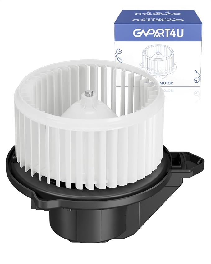 Front Blower Motor 700012 for 2002-2008 Dodge Ram 1500 2500 3500, for 2002-2004 Jeep Grand Cherokee, 2002 2003 2004 2005 2006 2007 2008 Blower Motor OE: PM9198 5012701AB 5096255AA 5096256AA