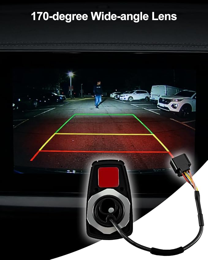 95760-G5500 Rear View Camera Fit for Kia NIRO 2016-2022, Backup Camera Replaces 95760G5000 95760-G5000 95760G5500, 170-Degree Wide-Angle Lens Park Assist Camera