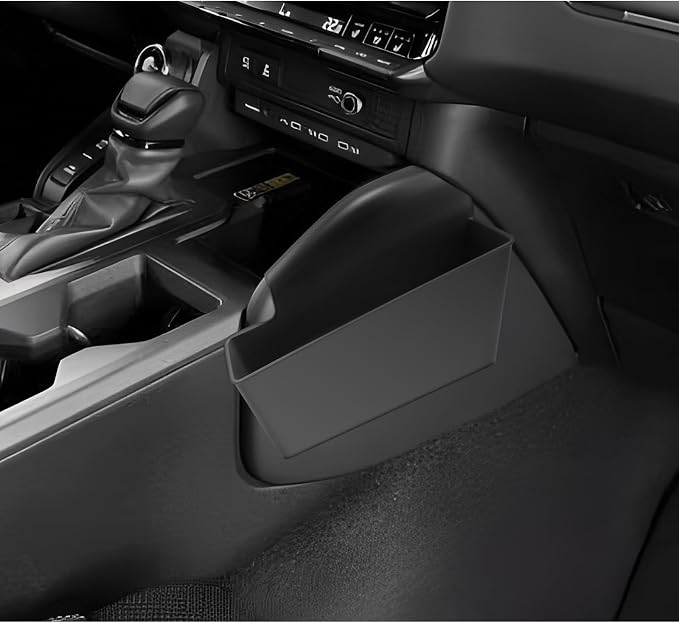 LUWU Center Console Organizer for 2024 2025 2026 Toyota Land Cruiser Accessories Armrest Storage Box Tray Passenger Side Organizer Insert Tray ABS Material Land Cruiser 250 Accessories 2025 2026