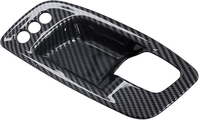 for Dodge Charger 2011-2023 Chrysler 300 2015-2023 Interior Accessories Door Bowl Handle Inner Door Pull Handle Cover Trim - Carbon Fiber
