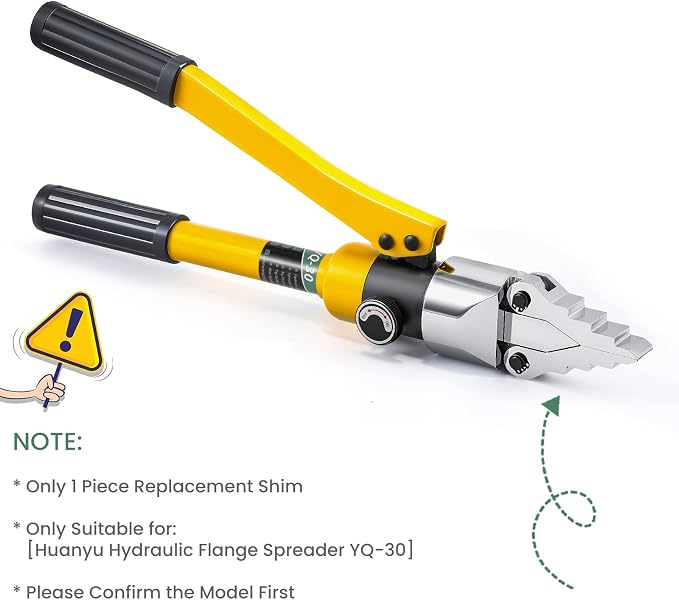 Huanyu Separation Struts Support Hydraulic Flange Separator Separation Tool Replacement Shim (1 Piece Suitable for YQ-30)