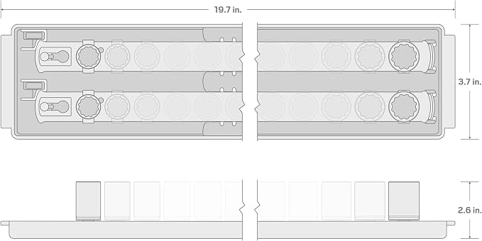 TEKTON 1/2 Inch Drive 12-Point Socket Set, 19-Piece | SHD92126