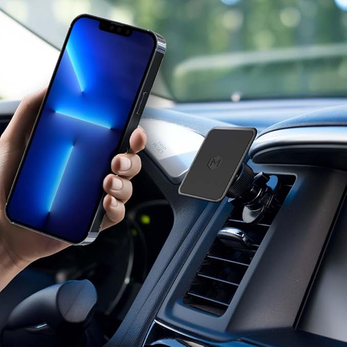 Magnetic Phone Holder for Car - Magnetic Air Vent Phone Mount, 360 Adjustable Hands-Free Car Phone Holder Ultra Strong Magnets, Compatible with iPhone 14/15/16/17, Iphone Air & Smartphone