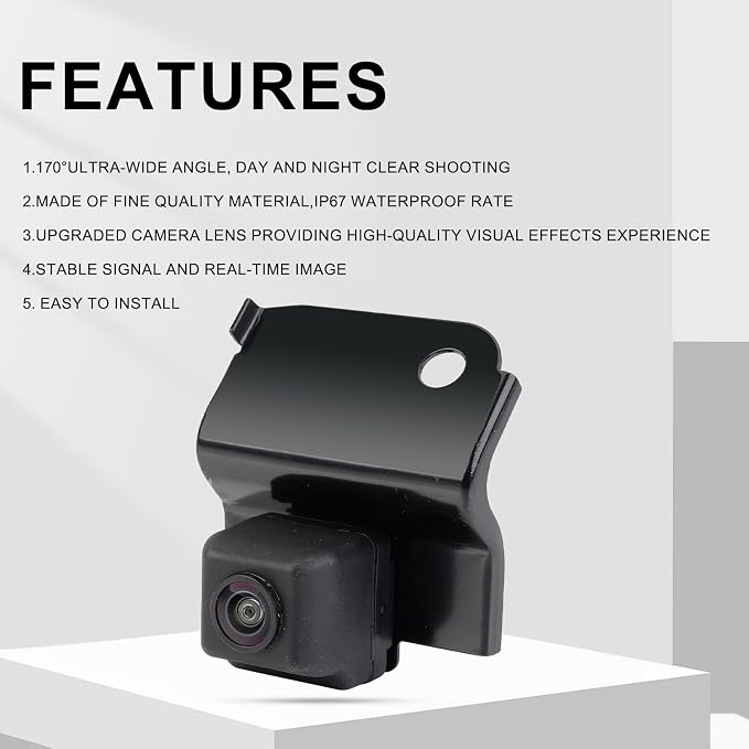 86790-35040 Rear View Backup Camera Compatible with Toyota FJ Cruiser 2009-2014 Park Assist Camera Replaces # 8679035040