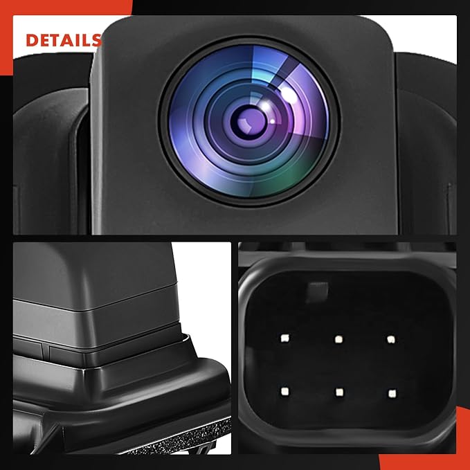 A-Premium Rear View Backup Camera C.A.P.A. Compliant Compatible with Toyota | Parking Camera for Highlander 2016-2019 - Replace# TO1960144, 867900E060