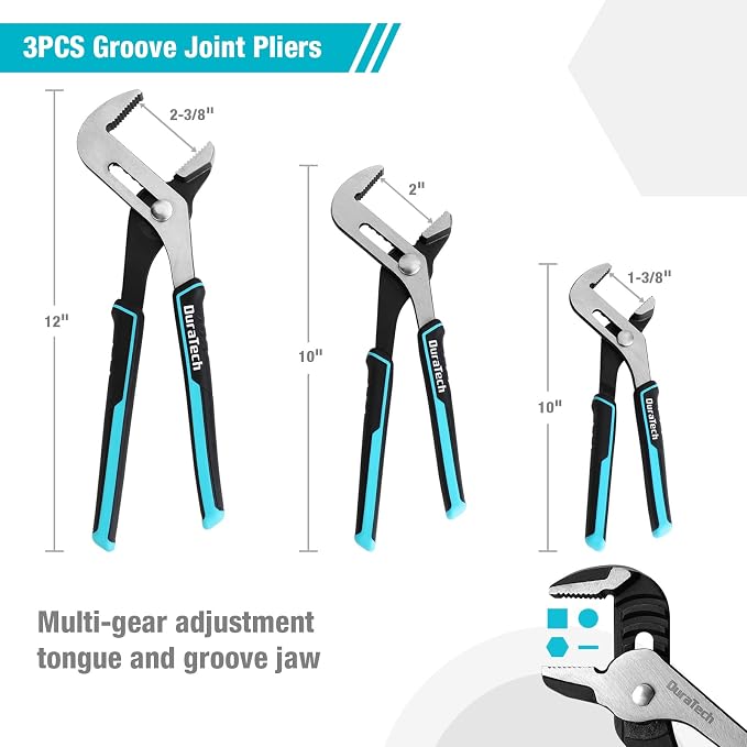 DURATECH 7-Piece Pliers Set & DURATECH 8-Piece Pliers Set