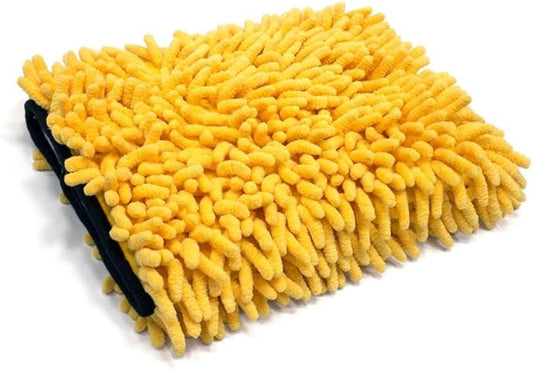 Autofiber [Zero Cuff] Microfiber Wash Mitt (7 in. x 9 in.) 1pack (Gold)
