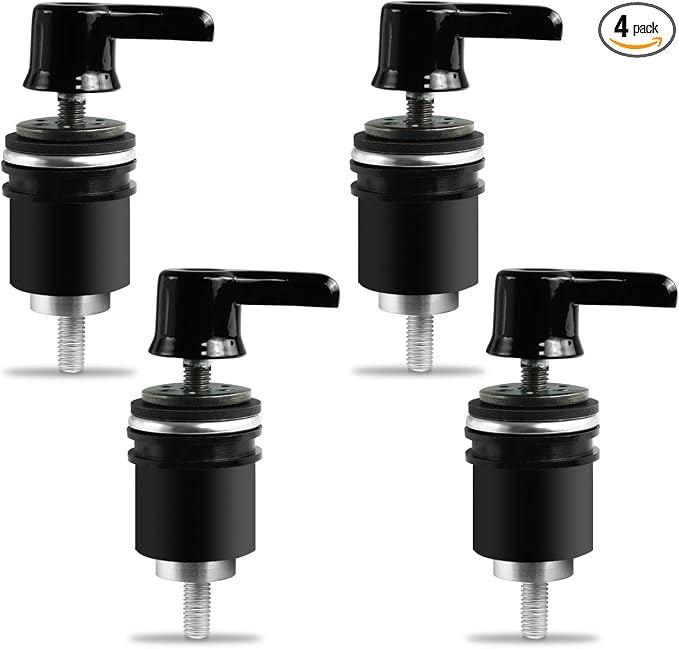 Quick Released Mounting Spools Fit for Indian Chief, Chieftain, Roadmaster, Challenger Trunk Tour Trunk & Sissybar 2014-2025 (Mounting Spools Anti-Theft)