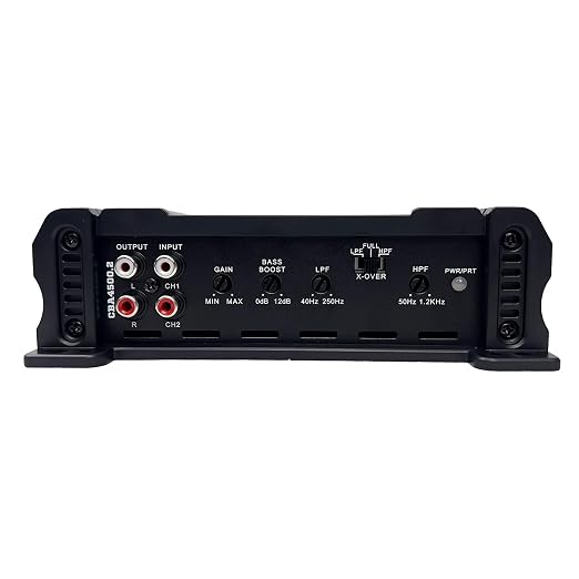 Orion Cobalt Series CBA4500.2 High Efficiency 2-Channel Class A/B Amplifier for Car Audio Stereo - 4500W Max, 600W RMS, 2/4 Ohm Stable, Adjustable Low/High Pass, Bass Boost, MOSFET Power Supply