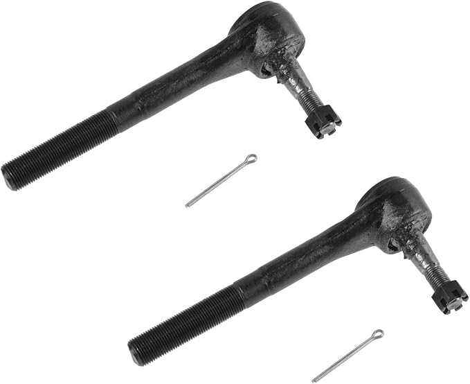TRQ Front Outer Tie Rod Set 2 Piece Compatible with 1990-2005 Chevrolet Astro 90-05 GMC Safari