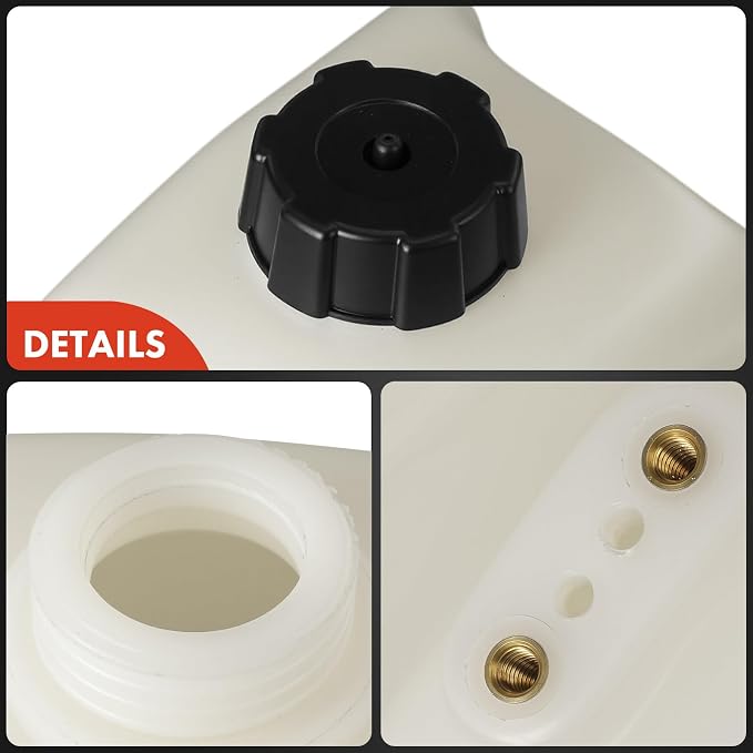 A-Premium Fuel Gas Tank with Cap Compatible with Honda | for FourTrax 70 1986 1987