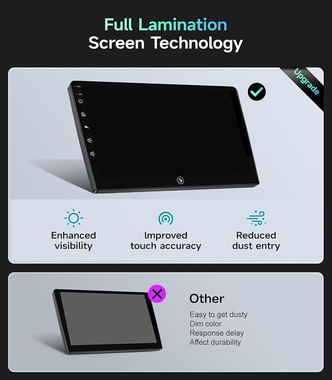 5G WiFi Android Car Stereo for Toyota Corolla 2008 2009 2010 2011 2012, 9 Inch IPS HD Touch Screen Car Radio Wireless CarPlay Android Auto, GPS FM/SWC Bluetooth 1080P Backup Camera