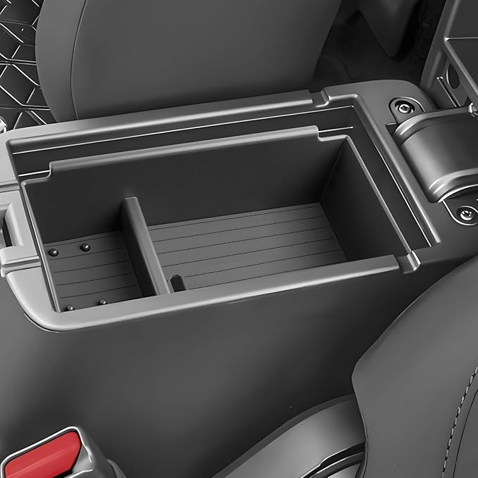 SKTU for 2021-2025 Mitsubishi Outlander Sport Accessories Center Console Organizer 2021-2025 Outlander Sport Console Tray 2021-2025 Outlander Sport ABS Insert Console Organizer (Not for Outlander)